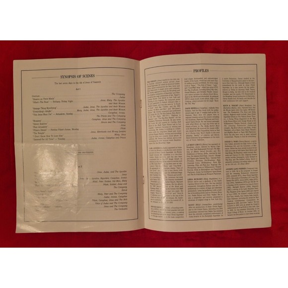 Ted Neeley "JESUS CHRIST SUPERSTAR" Carl Anderson / Dennis DeYoung 1993 Playbill - Picture 4 of 5